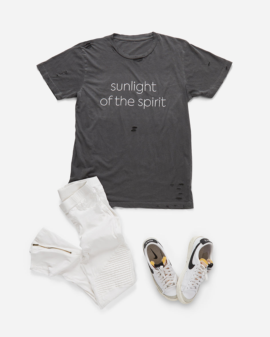 the slash crewneck tee